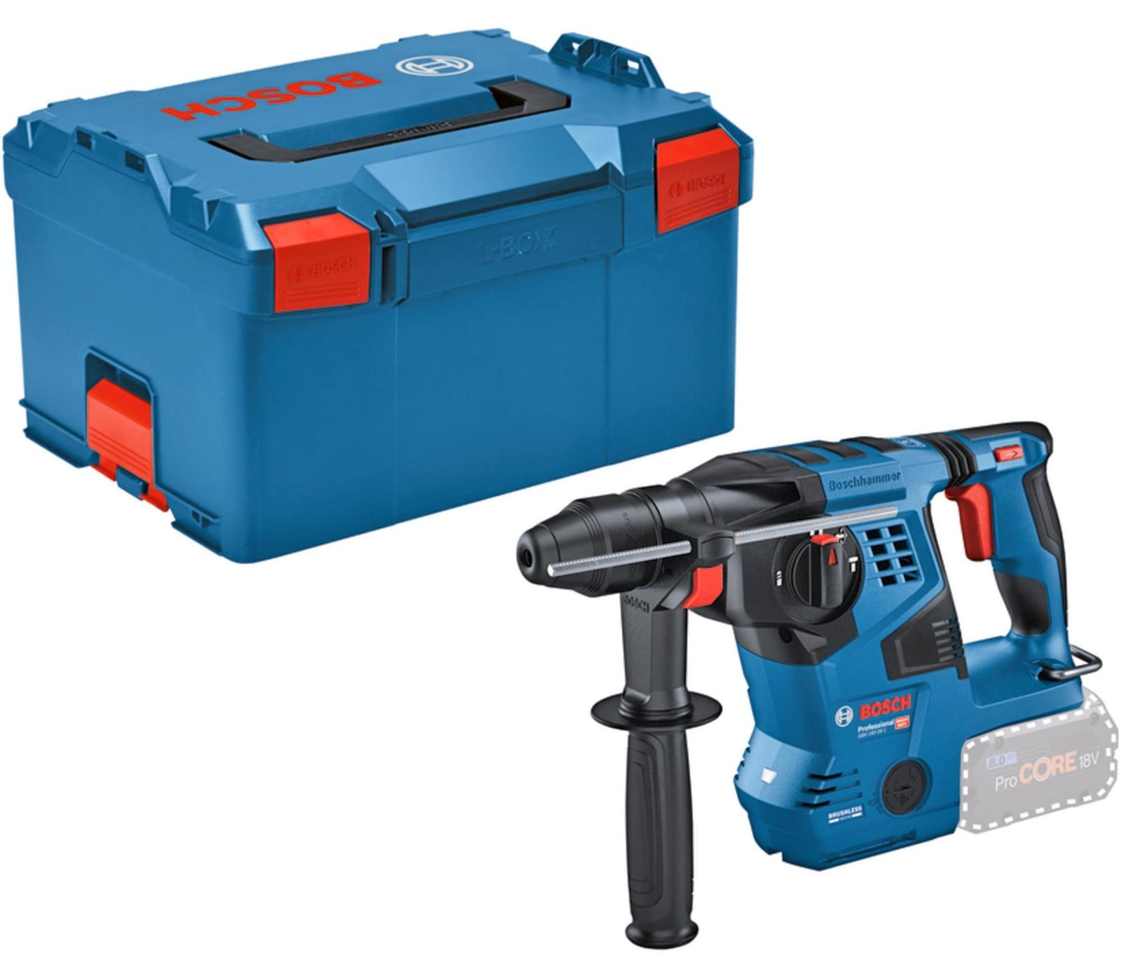 Bosch Professional GBH 18V-28C Akku-Bohrhammer-Set 18,0 V