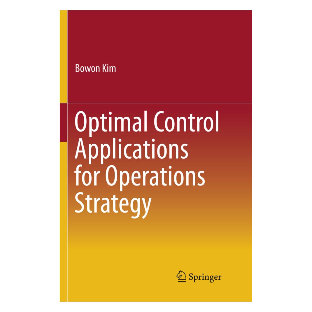 Springer Optimal Control Applications for Operations Strategy (Englisch, Softcover, Bowon Kim) (56009843)