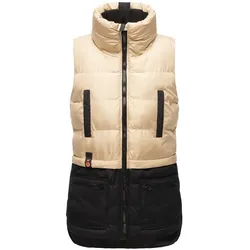 MARIKOO Damen Weste Outdoor Bodywarmer Winter Windbreaker Steppweste Kiraraa