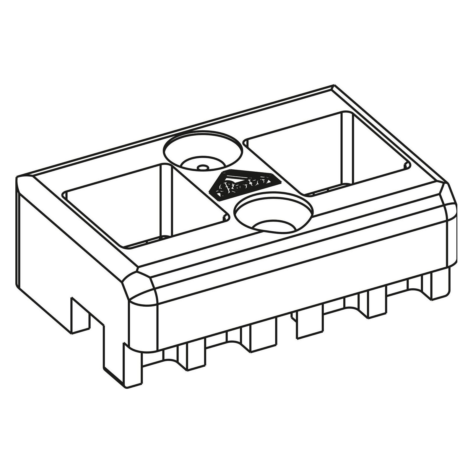 Roto NT/NX Schliessstück 2-flg. für Kantriegel KBE/KÖMMERLING/TROCAL 13V Zink (42723892)