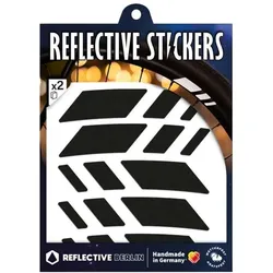 Reflective Berlin, Sticker, Racer (10 Sticker)