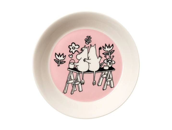 Moomin Arabia Sous-tasse Moomin 30 ans Kärlek Ø15 cm
