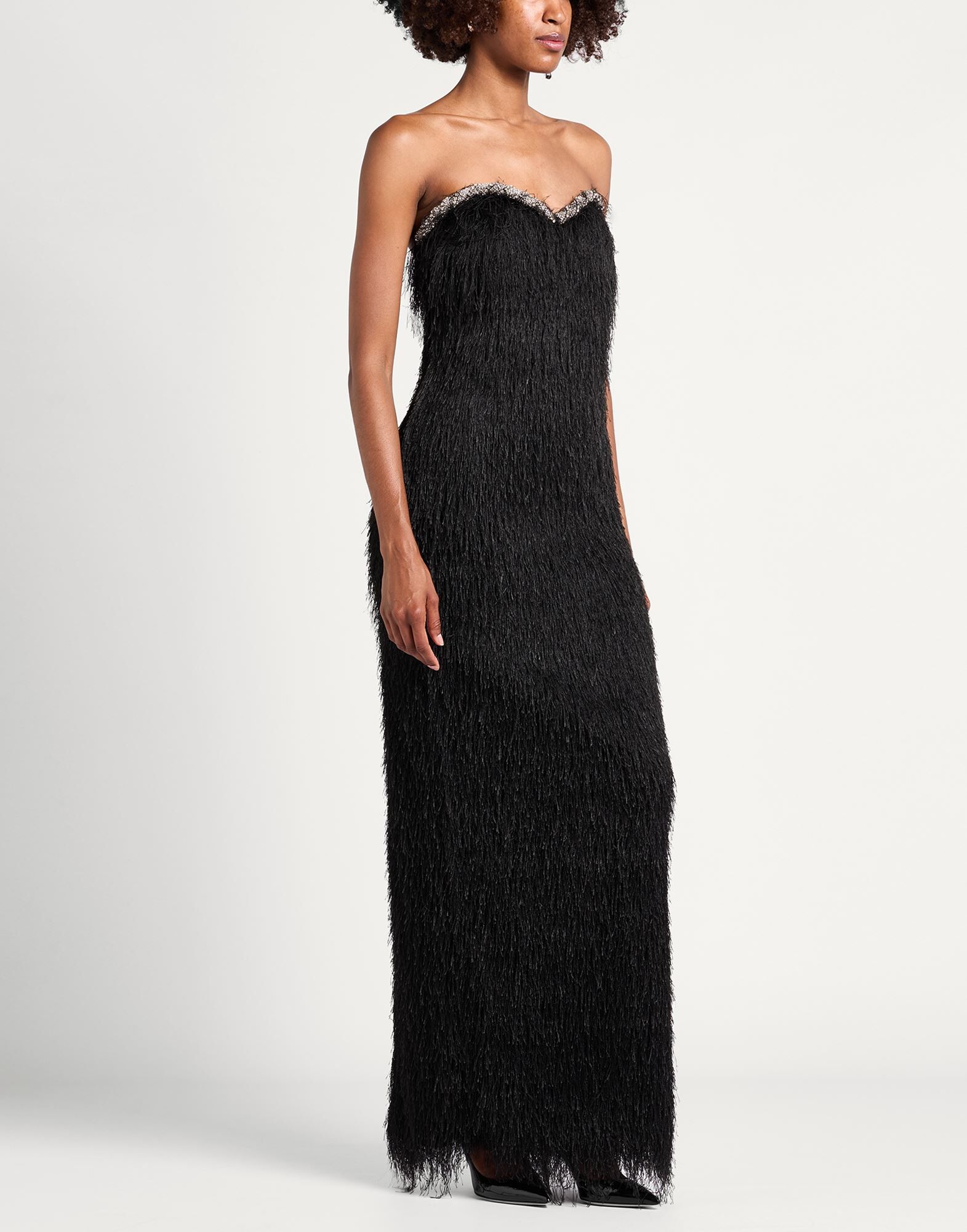 Amen. Vestido largo Mujer Negro 36 Mujer