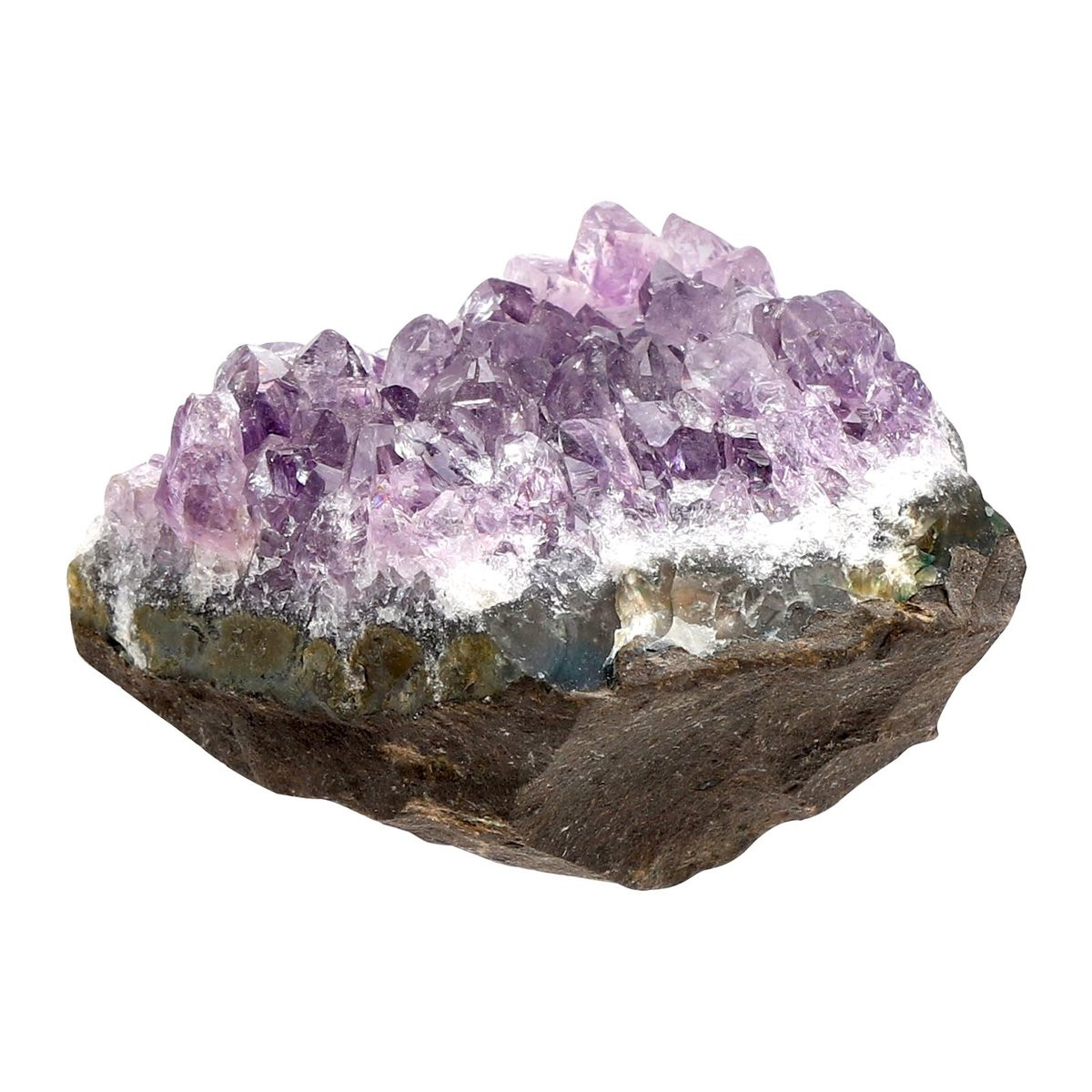 Dailygoody Amethist Druse - Natuurlijke ruwe kristallen voor spiritualiteit en reiki