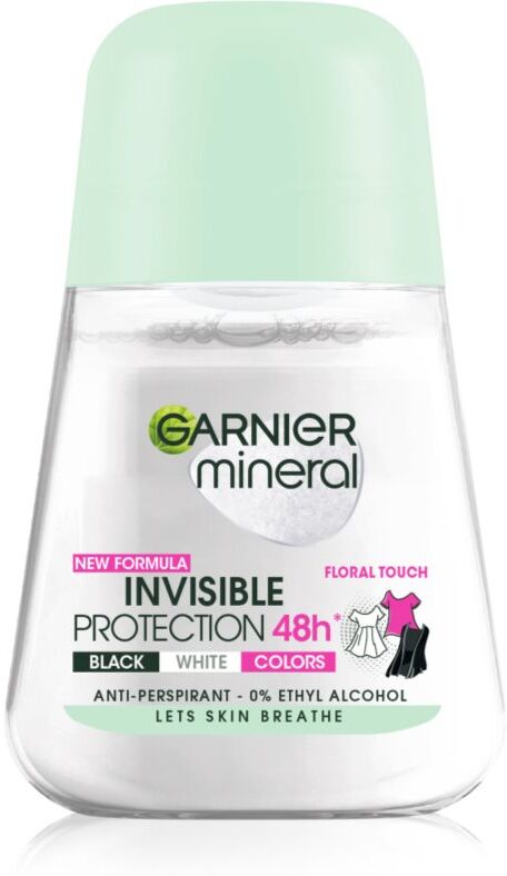 Garnier Mineral Invisible Antitranspirant-Deoroller für Damen 50 ml