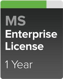 Cisco Meraki Enterprise - Abonnement-Lizenz (1 Jahr)