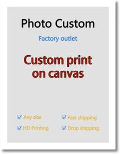 Inspire Select Custom Photo Canvas Wall Art HD Personalized Picture Print Poster For Home Decor canvas Only 23.62 31.50 In