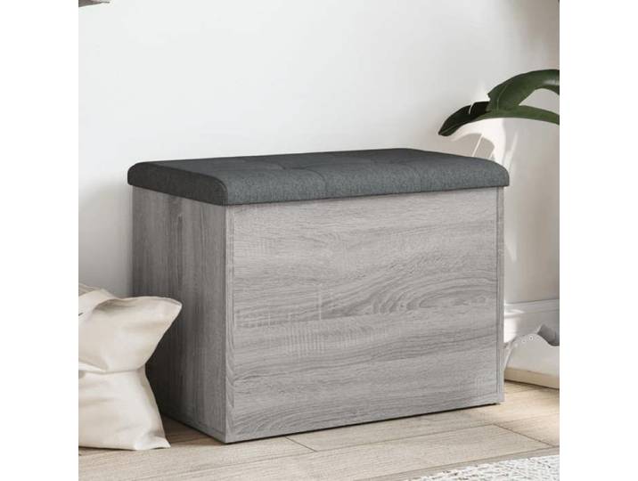 Banc de Rangement Coffre de Rangement avec Coussin Organisateur de Vêtements Jouets Couloir Salon Moderne Sonoma 835045