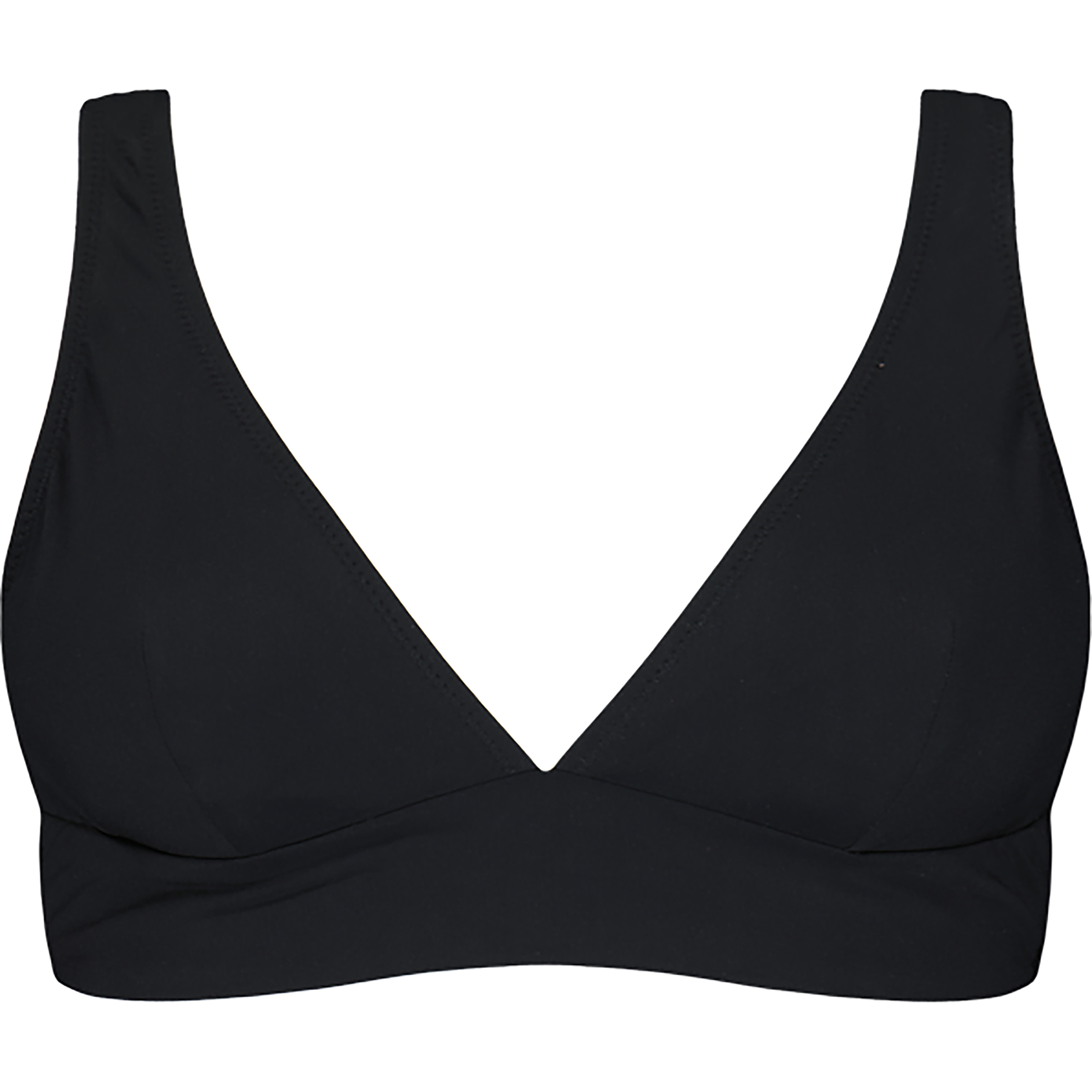 Barts Solid Longline Bikini Oberteil Damen Bikinis schwarz Größe XL Lifestyle Elastisch