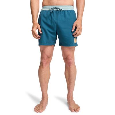 Boardshorts BILLABONG "Dbah Panel Layback", Herren, Gr. XL, Normalgrößen, blau (real teal), Obermaterial: 100% Polyester., Hosen