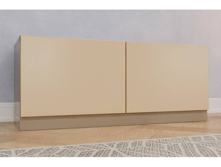 Lowboard nach Maß - RAL 1014 Elfenbein - 48x115x44cm - Individuell konfigurieren