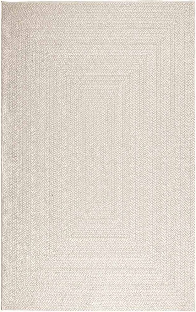 vidaXL Tapis ZIZUR crème 160x230 cm aspect de jute intérieur extérieur