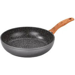 Stoneline Back to Nature Schmorpfanne 24 cm, Pfanne + Kochtopf, Schwarz