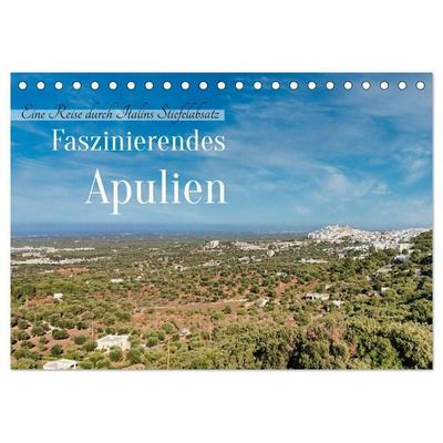 Faszinierendes Apulien (Tischkalender 2027 DIN A5 quer), CALVENDO Monatskalender