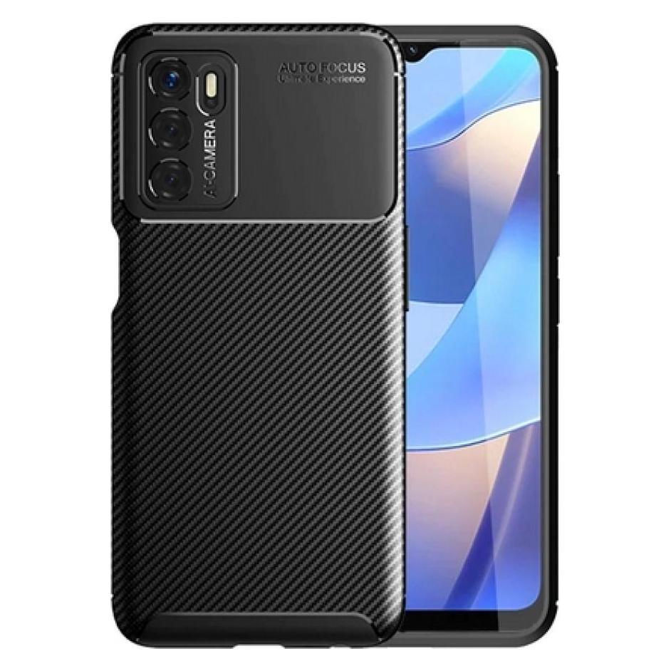 Screenguard Oppo A16 Hülle Carbon Design TPU Case (Oppo A16) (00030903)
