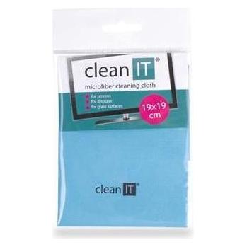Cyber Clean CLEAN IT Mikrofaser-Reinigungstuch, klein, hellblau (CL-710)