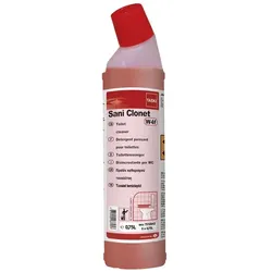 WC-Reiniger Diversey Taski Sani Clonet W4f 750 ml effektiver flüssiger WC Reiniger