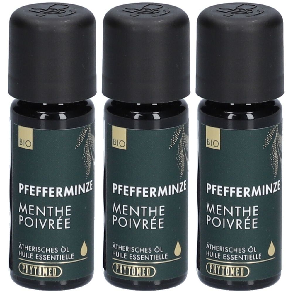 Phytomed Pfefferminze Äth/Öl Bio 10 ml x3 3x10 Ätherisches Öl