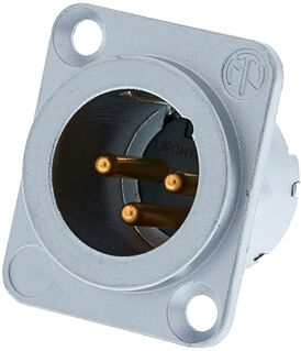 Neutrik NC3 MD-LX-HE argent