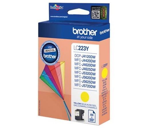 Brother LC-223Y cartucho de tinta amarillo