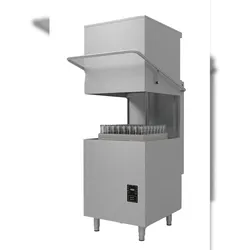 Combisteel Durschubspülmaschine Ent 400 Dp Dde mit Abwasserpumpe und Spülmitteldosierer (7082.0075)