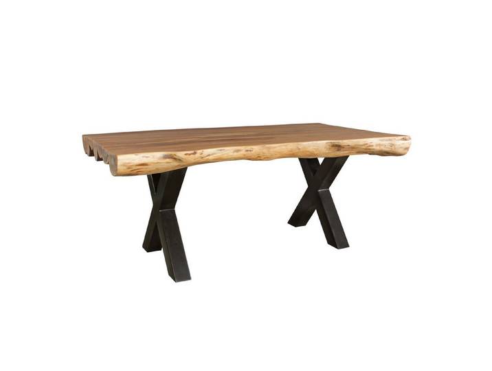 tinkaro Esstisch MARAL Massivholz großer Baumstamm Tisch (1-St)