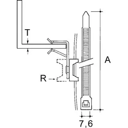 Niedax Kabelbefestigung AH1420-CT2R