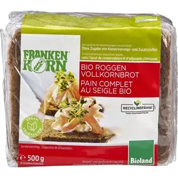 Frankenkorn Roggen Vollkornbrot bio