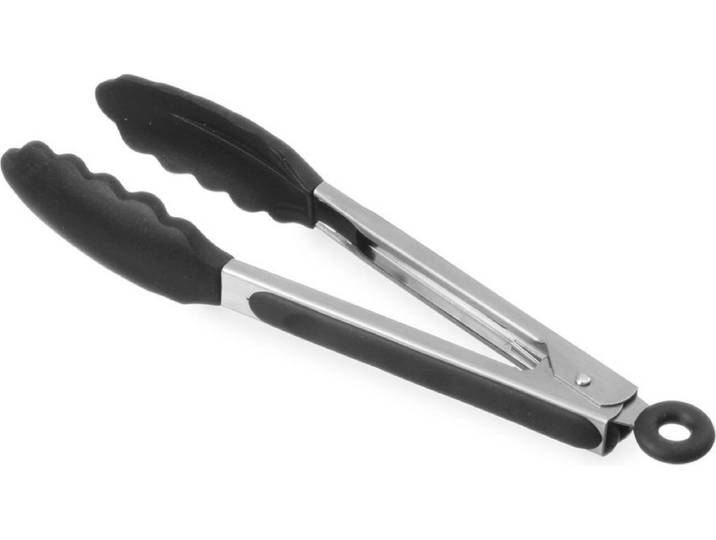 HENDI Serveertang – Hittebestendig – Soft-grip – 345 mm – Zwart