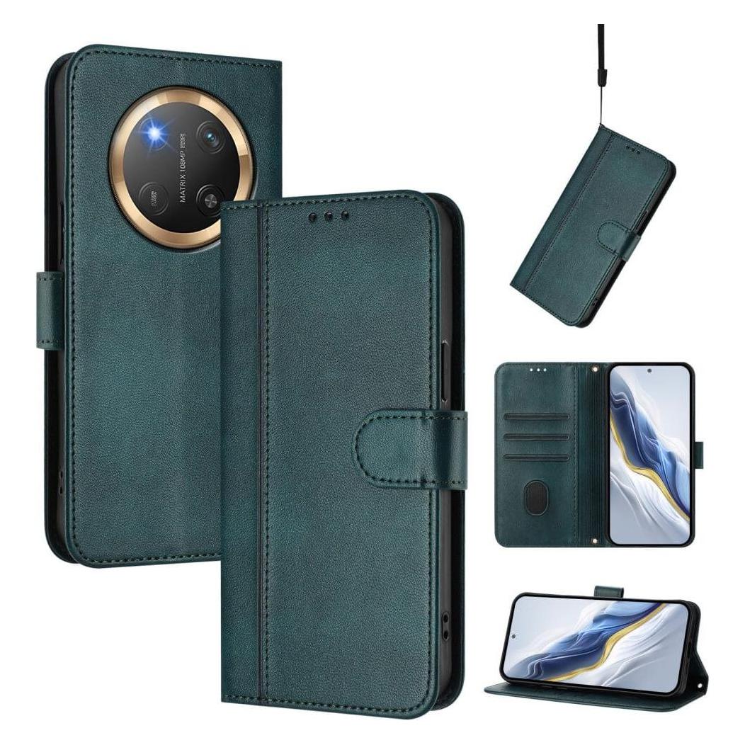 Cover-Discount HONOR Magic7 Lite - Wildleder Look Etui im Vintage Design (Honor Magic7 Lite) (58908481)