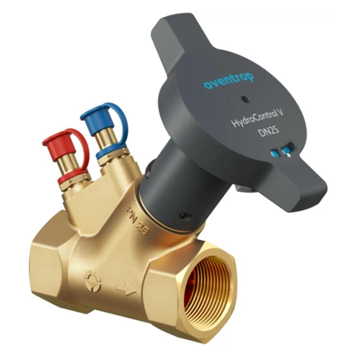 Oventrop Strangreg.vent. HydroControl V PN25 DN15, Rp1/2 IG, HydroPort, EZB (1062404)