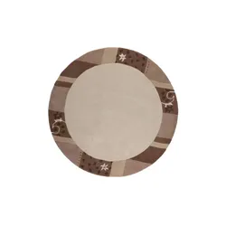 THEKO Wollteppich  Royal Ganges , beige , Wolle , Maße (cm): B: 200 H: 1,3