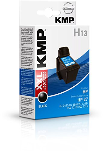 KMP H13 Inktcartridge Compatibel - Zwart - 19 ml