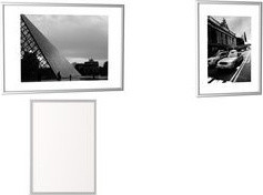 Paper Flow Aluminium fotolijst DIN A4 zilverkleurig