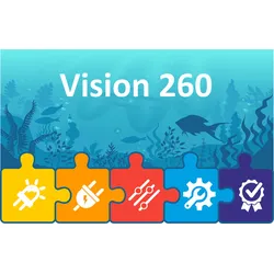 spotBEAM LED Beleuchtung für JUWEL Vision 260 Aquarium | Komplett-Set            