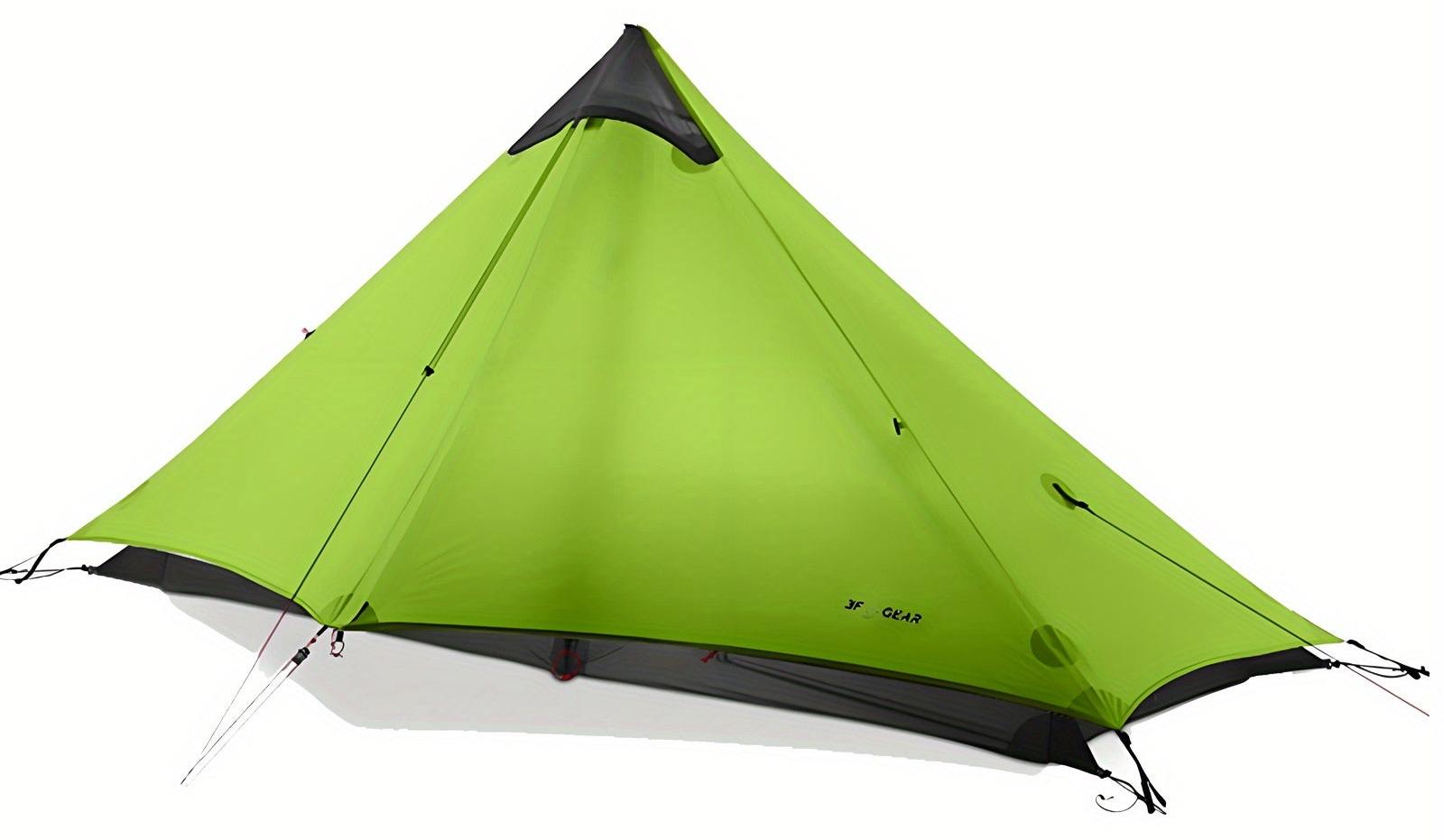 Zelt - Campingzelt - Leichtgewicht-Zelt - 3-Jahreszeiten-Zelt - Outdoor-Zelt - Geräumiges Interieur