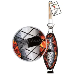 Jim Beam Grillkorb für große Fische