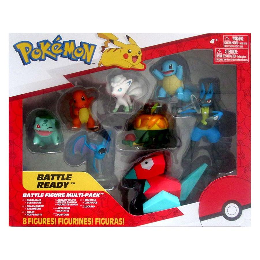 Rei Toys Pokemon Set 8 Kampf-Charaktere (FIAF0054)