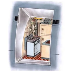CMK U-Boot typ IX Galley for REV