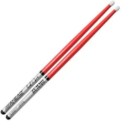 ahead Drumsticks FZ2 Frank Zummo mit Aluminium-Kern 1 Paar (Schlagzeug), Drumsticks + Schlägel, Schwarz