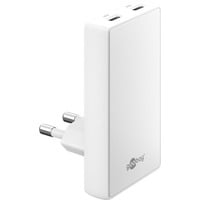 USB-C PD GaN 90° Dual-Schnelladegerät 65 W weiß, 65 Watt