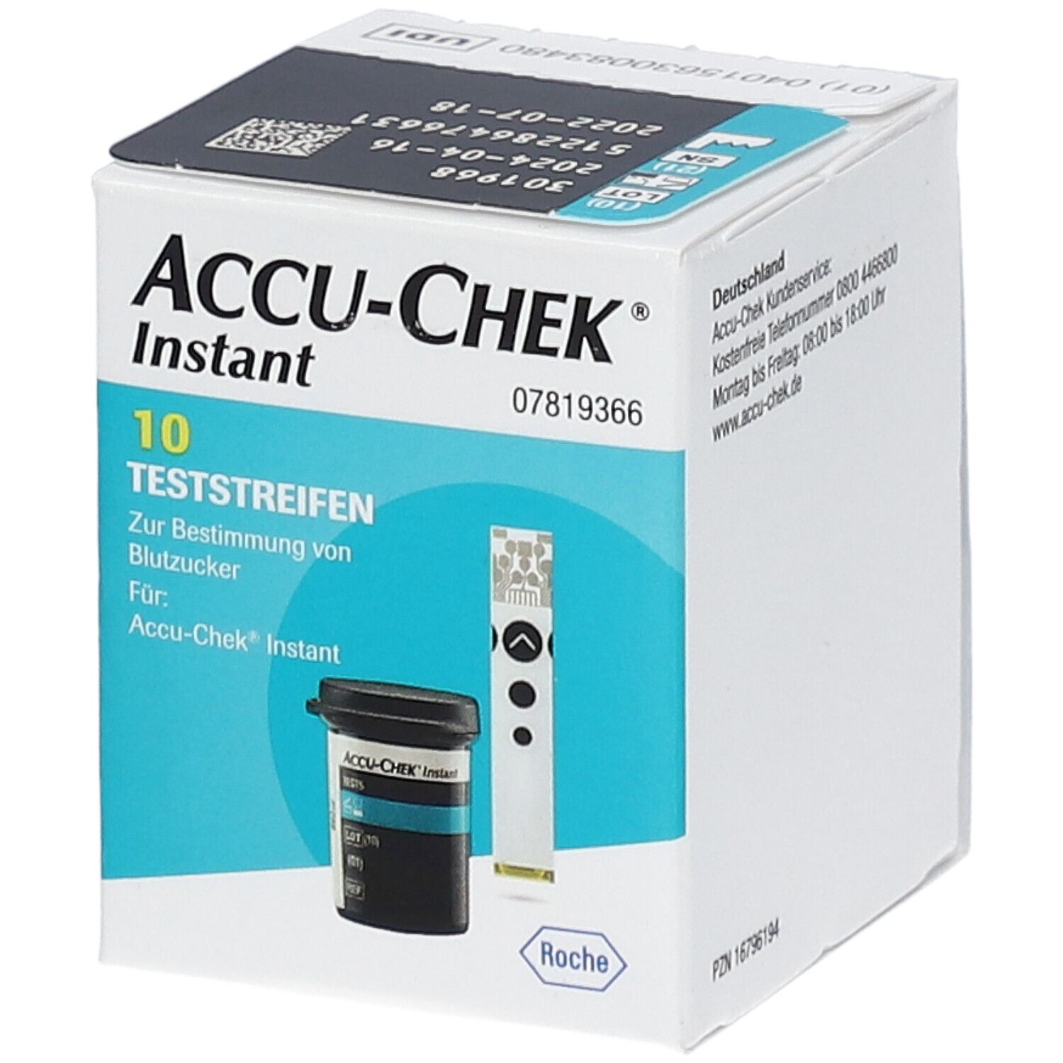 Accu-Chek Instant Teststreifen 10 St