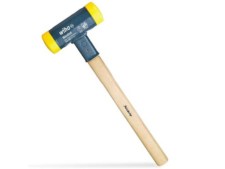 Rckschlagfreier 2097 Maillet tête-ø 50 mm avec manche en Noyer Blanc