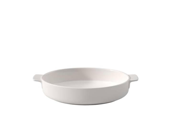 Villeroy und Boch Clever Cooking Runde Backform, 28 cm, Premium Porzellan, Weiß