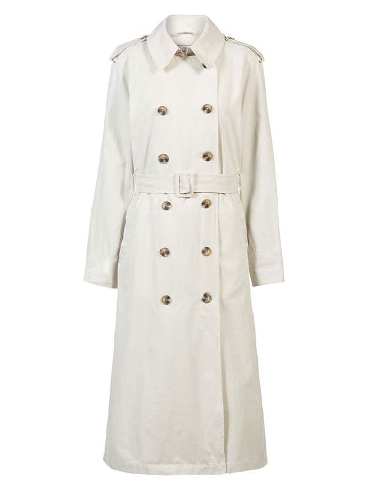 Herrlicher Trenchcoat in Creme - XS