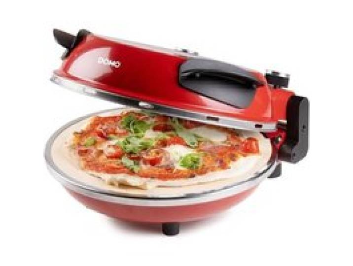 Four à pizza électrique - DOMO - DO9284PZ - 1200 W - Ø 32 cm - Rouge