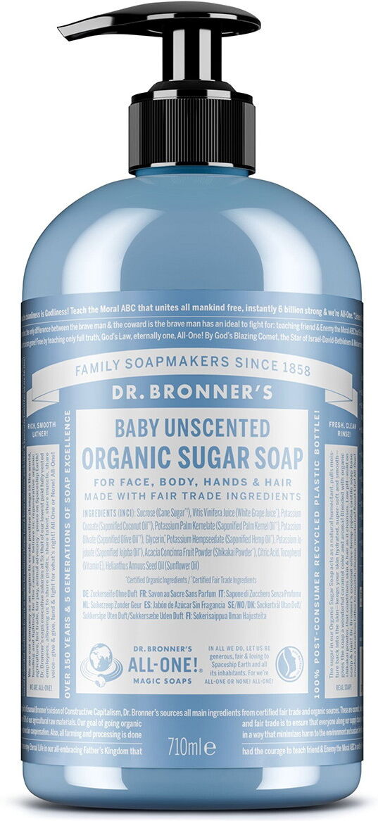 DR. BRONNER'S ORGANIC SUGAR SOAP Baby