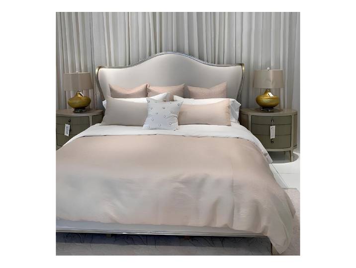Xlmoebel Bett Designer-Holzbett mit edlem Polster und modernem Design (Bett, Bett), Hergestellt in Europa