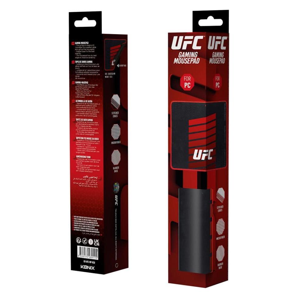 Konix Tapis de souris Rouge - UFC (125075)