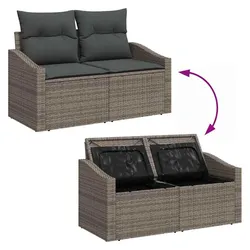 vidaXL, Gartenlounge, Nara
